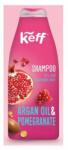 Keff Sampon Keff Rodie & Ulei de Argan pentru par uscat 500ml