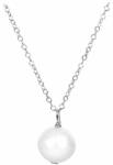  JwL Luxury Pearls Eredeti fehér gyöngy ezüst láncon JL0087 (lánc, medál)