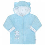 NEW BABY Téli baba kabátka New Baby Nice Bear kék - 56 (0-3 h)