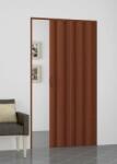 ITALBOX PVC hajtogatott ajtó, 85x203cm, mahagóni mix, made in Italy (PO8520M-MA)