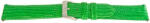  Curea verde piele vitel model soparla captusita 18mm - 63035