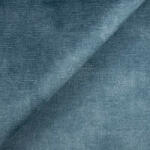  Wave 13 - farmerkék , folyadéklepergető, állatbarát, hullámmintás mikrobársony bútorszövet