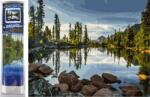 NORIMPEX - Puzzle Pictura cu diamant: Lac calm 30x40cm - 1 - 39 piese