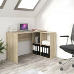 GreenSite Odell Plus 2X2 polcos íróasztal, 120x76x50 cm, sonoma