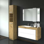 GreenSite Shannan Marbela fürdőszoba szekrény, 32x183x30 cm, tölgy