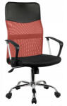 GreenSite Forgó irodai szék, Nemo, hálós szövet, 61x107.5x50 cm, piros