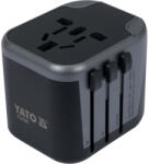 YATO Univerzális hálózati adapter 2x USB, 12W (YT-81301)