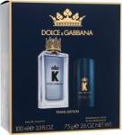 Dolce&Gabbana SET Dolce & Gabbana K EDT 100ml + deodorant stick 75ml