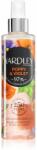 Yardley Poppy & Violet spray de corp hidratant pentru femei 200 ml