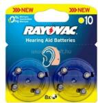 Rayovac 10AU-6MFAS BLI8 hallókészülék elem (4610745418) (4610745418)