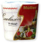Müller Háztartási papírtörlő 3 rétegű 2 tekercses Exclusive fehér (9354) - tobuy