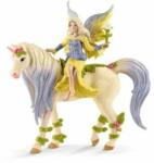 Schleich Figurine de Acțiune Schleich Fairy will be with the Flower Unicorn Modern Figurina