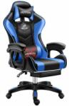  Gamer szék lábtartóval - Kék (GAMKEK0001)