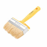TOPEX Mennyezet ecset 10x3cm, Sörte: Természetes, Nyél: Műanyag (20B966) - olaj