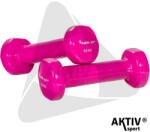 MOVIT Kézisúlyzó vinyl MOVIT 2x0, 5 kg rózsaszín (20040355) - aktivsport
