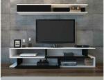 Sofahouse Design TV szekrény szett Brielle fehér / fekete
