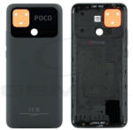 Xiaomi Akkumulátorfedél ház Xiaomi Poco C40 fekete 55050001Wl9T eredeti szervizcsomag