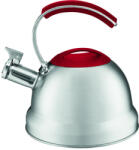 AMBITION Ceainic inox cu maner rosu 2L(2.5L), Lotis (37285)