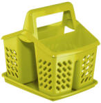 Domotti Scurgator tacamuri, 4 compartimente, verde, Asca (229434) Uscator vase