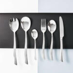 Ambition Set tacamuri inox, 50 piese, 12 persoane, ambalate in cutie cadou, Wave (83891) Tacam