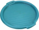 DOMOTTI Tava rotunda cu manere 35.5x3cm, albastru, Clever (229027) Tava