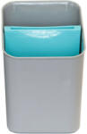 Domotti Scurgator tacamuri, 2 compartimente, albastru, Zefir (229532) Uscator vase