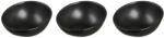 Ambition Set 3 boluri 7.5cm, negru, Salsa (94770) Castron