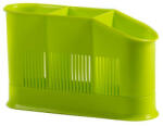 Domotti Scurgator tacamuri, 3 compartimente, verde, Asca (698565) Uscator vase