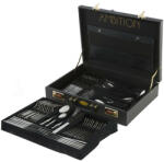 Ambition Set tacamuri inox, 72 piese, 12 persoane, ambalate in valiza, Prato (83844) Tacam