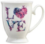 Ambition Cana cu talpa 300ml, litere florale, Love Letters (50948)