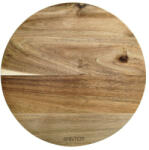 AMBITION Tocator rotund din lemn de salcam 28cm, Parma (2615) Tocator
