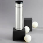 Ambition Termos inox 420ml, cu indicator LCD pentru temperatura, argintiu, Indi (42192)