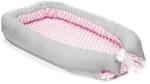 Fillikid Baby nest, culcus saltea si protectie de pat detasabila, 90x40 cm, pink Fillikid (5200-12) - kidiko
