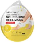 Mond'Sub Mască nutritivă pentru picioare, cu ulei de argan - Mond'Sub Lemon Refreshing Nourishing Heel Mask 2 buc