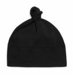 BabyBugz Bébi téli sapka BabyBugz Baby 1 Knot Hat Egy méret, Fekete