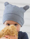 BabyBugz Bébi téli sapka BabyBugz Little Hat with Ears Egy méret, Organic Naturál/Mocha