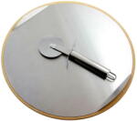 Grandhall Set pizza piatra 33 cm, foaie inox 31 cm si feliator Grandhall A06619033M (A06619033M)