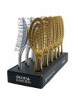 Olivia Garden Set 12 perii profesionale curbate cu ventilatie Holiday Hit 2023 (OG1815)