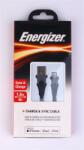 Energizer USB kábel, USB-A - Lightning (Apple), 1, 2m, ENERGIZER, fekete (EKA09) - becsiirodaker