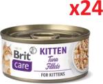 Brit Care Cat eledel kismacskáknak tonhalas 24x70g