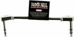 Ernie Ball Flat Ribbon Stereo Patch Cable 7, 5 cm Ъглов - Ъглов Пач кабел (P06407)