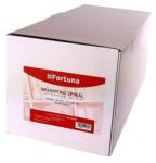 Fortuna Iratspirál műanyag FORTUNA 22mm 151-180 lap fekete 50/dob - nyomtassingyen