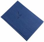 REALSYSTEM Vendégkönyv REALSYSTEM Fashion A/4 144 lapos sima kék (5200-04) - robbitairodaszer