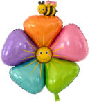  Fólia lufi - Virág méhecskével