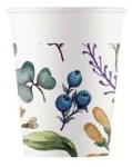 Procos Herbs, Virág papír pohár 8 db-os 200 ml (PNN95203)