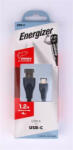 Energizer USB kábel, USB-A - USB-C, 1, 2m, ENERGIZER, fekete (3492548230662) - iroszer24