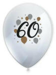 Milestone , Happy Birthday 60 léggömb, lufi 6 db-os (PNN95625)