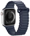 DUX DUCIS pótszíj (egyedi méret, szilikon, mágneses zár) SÖTÉTKÉK Apple Watch Series 7 41mm, Apple Watch Series SE 2 40mm, Apple Watch Series 3 38mm, Apple Watch Series 2 38mm, Apple Watch Ser (GP-137719)