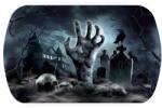 Guirca Tavă de servit - Halloween Cimitir 29 x 15 x 3, 5 cm