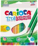 CARIOCA Tita Erasable színes ceruza 24 db (42938)